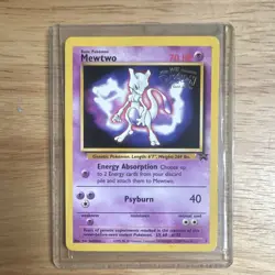 The Pokemon Company Mewtwo 03/53 Wotc Promo Regular Basic 70 HP Ken Sugimori - Image 1