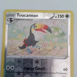 Pokemon TCG Toucannon Vivid Voltage 145/185 Reverse Holo Rare - Image 3