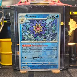 Starmie 151 Reverse Holo Pokemon TCG 121/165 Scarlet & Violet Rare - Image 1