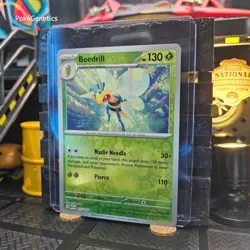 Beedrill 151 Reverse Holo Pokemon TCG 015/165 Scarlet & Violet Rare - Image 2