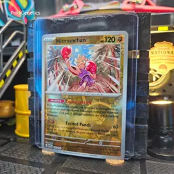 Hitmonchan 151 Reverse Holo Pokemon TCG 107/165 Scarlet & Violet Uncommon - Image 2