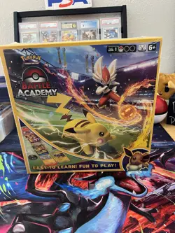 Pokemon Battle Academy Kit 2022 English 3 Decks Pikachu Cinderace Eevee - Image 1