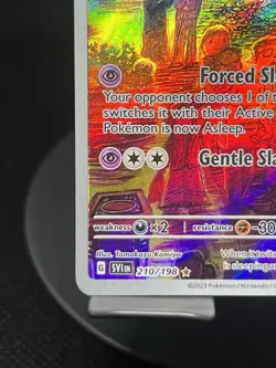 Pokemon TCG Drowzee 210/198 Scarlet & Violet Base Set Illustration Rare NM - Image 5