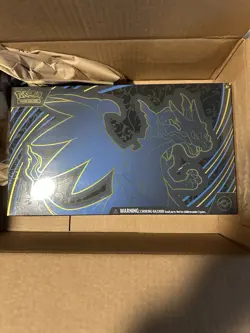 Pokemon Phantasmal Flames Mega Charizard EX UPC Sealed Ultra Premium Box IN HAND - Image 1