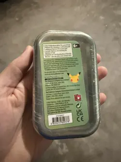 CELEBRATIONS Mini Tin Kanto Starters Pokemon TCG Factory Sealed Brand New - Image 2