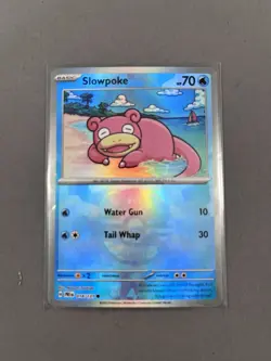 Slowpoke 018/131 Prismatic Evolutions Master Ball Pattern Pokemon 2025 - Image 1