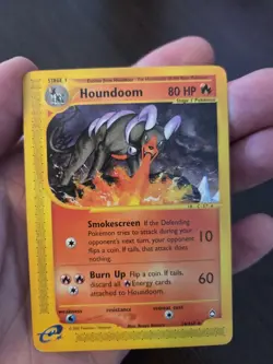 Pokemon Houndoom 14/147 Rare Aquapolis E-Series 2002 - LP - Image 2