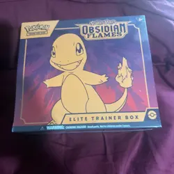 Pokemon: Scarlet & Violet 3: Obsidian Flames Elite Trainer Box ETB BRAND NEW 820650853913 - Image 1