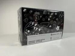 Pokemon Center Pikachu Comic-Style Double Deck Box SEALED - Image 1