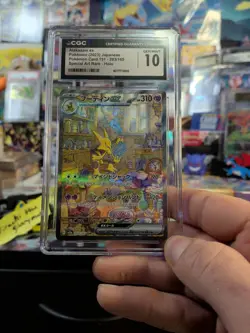 CGC 10 Alakazam ex #201 (SIR) 151 Special Illustration Rare Pokemon JPN 2023 - Image 2