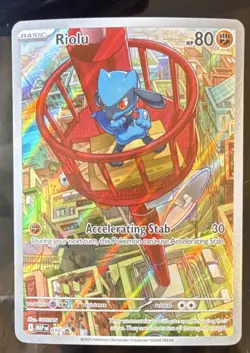 Pokemon Riolu 010 Mega Evolution ETB Promo - Image 1