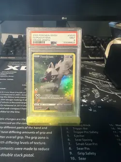 Pokemon 2023 Poochyena GG33/GG70 Crown Zenith Ultra Rare Holo PSA 9 - Image 1