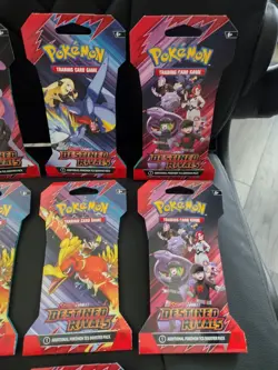 Destined Rivals Sleeved Booster Packs ~ LOT OF 10 ~ POKEMON SCARLET VIOLET - Image 3