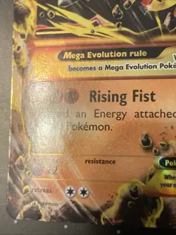 Pokemon M Lucario EX Secret Rare XY Furious Fists 113/111 LP - Image 4