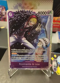 Rosinante & Law EB04-038 SR Super Rare One Piece The Azure Sea's Seven - Image 1