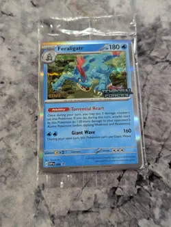 Pokemon Temporal Forces Staff Prerelease Promo Set of 4 NM Factory Sealed Cards - Image 1