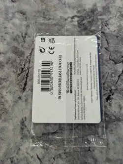 Pokemon Temporal Forces Staff Prerelease Promo Set of 4 NM Factory Sealed Cards - Image 5