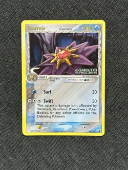 NM Starmie 30/113 Delta Species Reverse Holo Rare Pokemon Card - Image 1