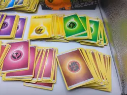 Pokemon 360+ Bulk Energy Cards Lot + Champion's Path Card Box Holder - Image 3