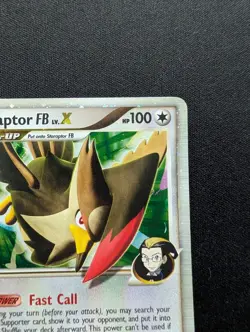 Mint Pokemon Staraptor FB X Holo Card 147/147 Supreme Victors - Image 3