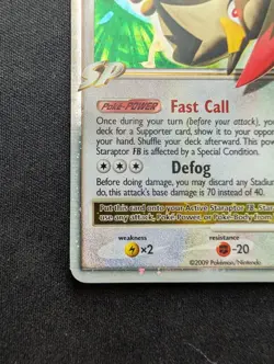Mint Pokemon Staraptor FB X Holo Card 147/147 Supreme Victors - Image 4