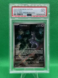 Pokemon 2023 Mewtwo #52 Promo Card PSA 9 - 151 Premium Collection - Image 1