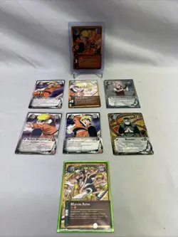 Naruto Uzumaki Barrage Super Rare 085 Card Lot Of 8 Mixed - Image 1