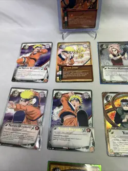 Naruto Uzumaki Barrage Super Rare 085 Card Lot Of 8 Mixed - Image 3