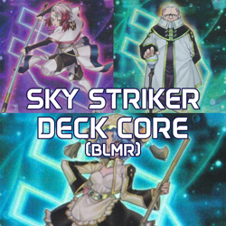 YuGiOh Sky Striker Sage BLMR Deck Core 9 Cards Bundle - Image 1