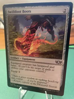 2025 Swiftfoot Boots NM - Tarkir: Dragonstorm Commander - MTG - Image 3