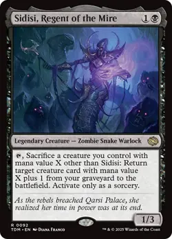 x1 Sidisi, Regent of the Mire TDM Tarkir Dragonstorm MTG 92 RARE M/NM 1x - Image 1