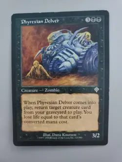 MTG Phyrexian Delver Invasion Regular Rare MP - Image 1