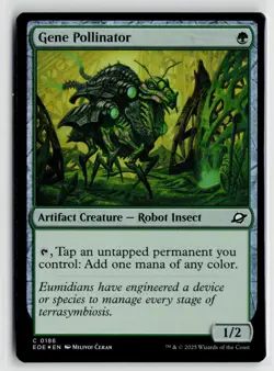 MTG Edge Of Eternities Gene Pollinator Foil x1 NM - Image 1