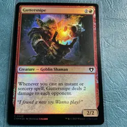 Guttersnipe Commander Masters Common 0229 Foil NM/LP MTG - Image 1