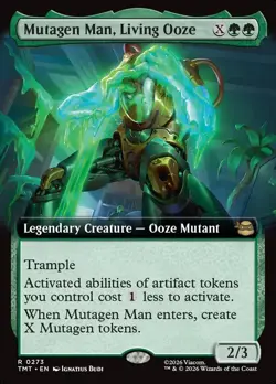 Mutagen Man, Living Ooze * Extended Art FOIL * TMT Teenage Mutant Ninja Turtles - Image 1