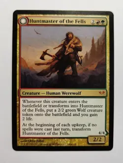 Huntmaster of the Fells / Ravager ~ Dark Ascension [ Excellent ] [ Magic MTG ] - Image 1