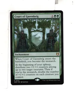 MTG SkeenAB Court of Garenbrig from WOC. NM. - Image 1
