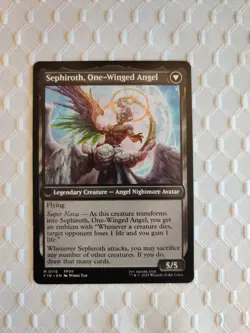 Sephiroth, Fabled Soldier #115 (Non-Foil) Mythic Final Fantasy MTG - Image 2
