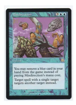 Misdirection MTG Mercadian Masques Rare - Image 1