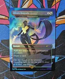 Ororo Borealis Manamorphose NM Rainbow Foil MTG Secret Lair Drop Storm Unplayed - Image 1