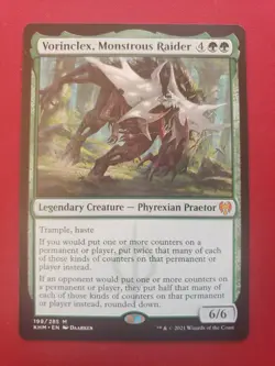 Vorinclex, Monstrous Raider #199 KHM MtG - Image 1