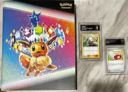 Binder Collection Lot of 375+ Pokemon Cards (Mixed Lot) + 2 Graded Cards - Image 1