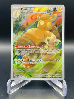 Pawmot 209/198 SV1 Base Set Illustration Rare Full Art Holo Pokemon TCG NM/M - Image 1