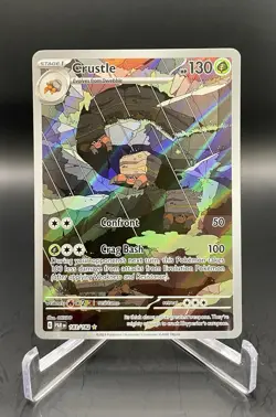 Crustle 183/182 Paradox Rift Illustration Rare Full Art Holo Pokemon TCG NM/M - Image 1