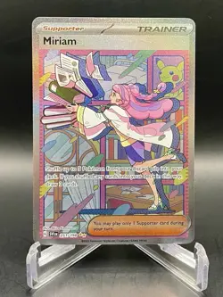 Miriam 251/198 SV1 Base Set Special Illustration Rare Full Art Holo Pokemon NM/M - Image 1