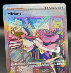Miriam 251/198 SV1 Base Set Special Illustration Rare Full Art Holo Pokemon NM/M - Image 3