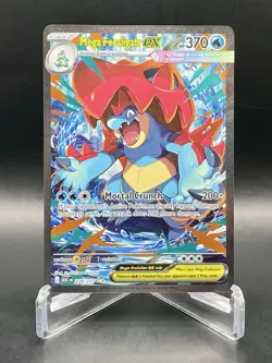 Mega Feraligatr ex 274/217 Ascended Heroes Special Illustration Rare Pokemon NM - Image 1