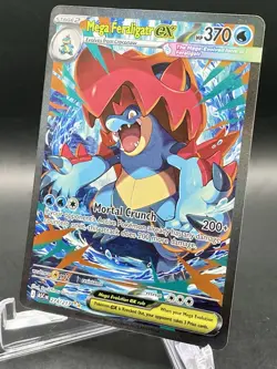 Mega Feraligatr ex 274/217 Ascended Heroes Special Illustration Rare Pokemon NM - Image 2