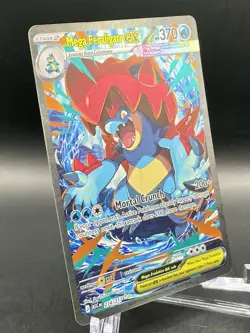 Mega Feraligatr ex 274/217 Ascended Heroes Special Illustration Rare Pokemon NM - Image 3