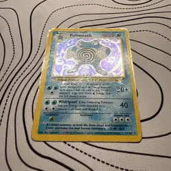 Poliwrath 13/102 - Base Set Holo - Vintage Pokemon TCG - HP - Image 2